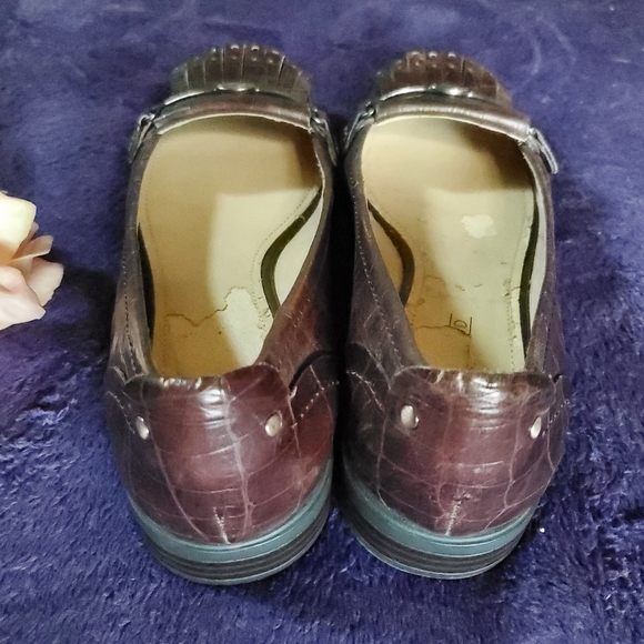 Circa by Joan and David Womens Sz 6.5 Soft Brown Leather Signature Loafers F-185 - Picture 11 of 12